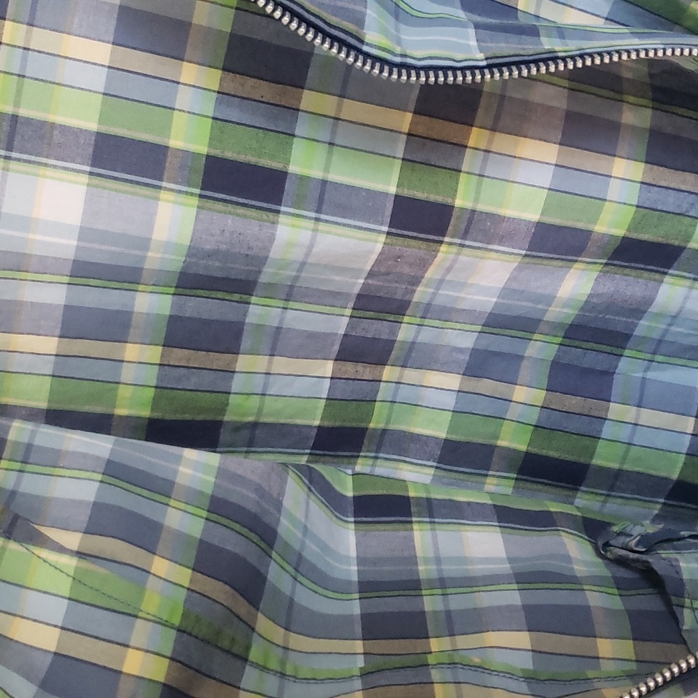 Pendleton Plaid Lightweight Hooded Jacket M - image 7